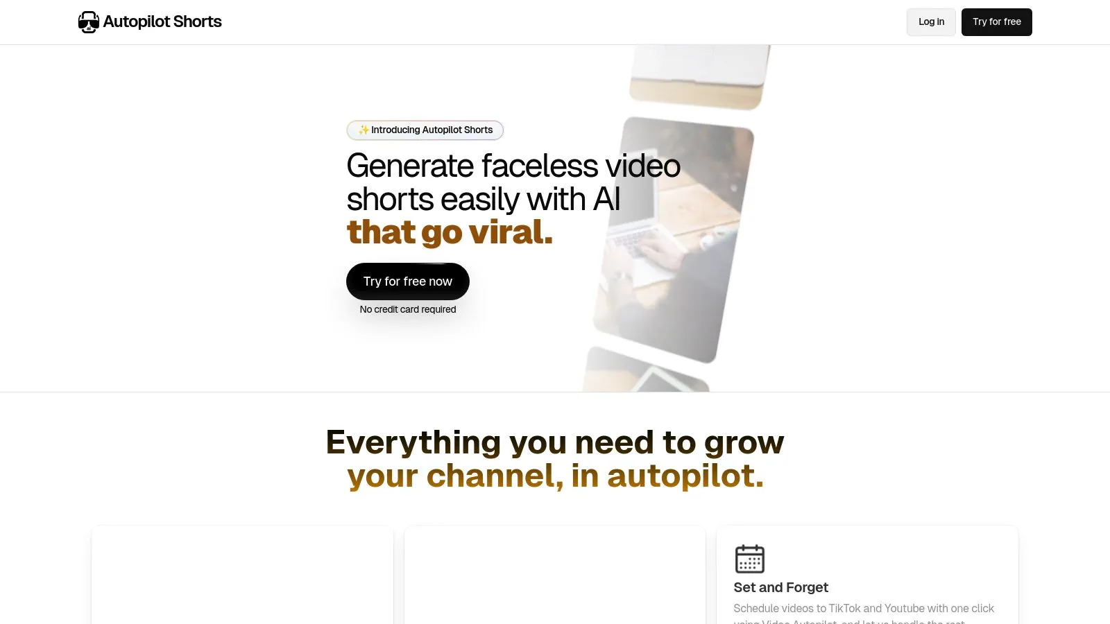 Featured image of Autopilot Shorts website