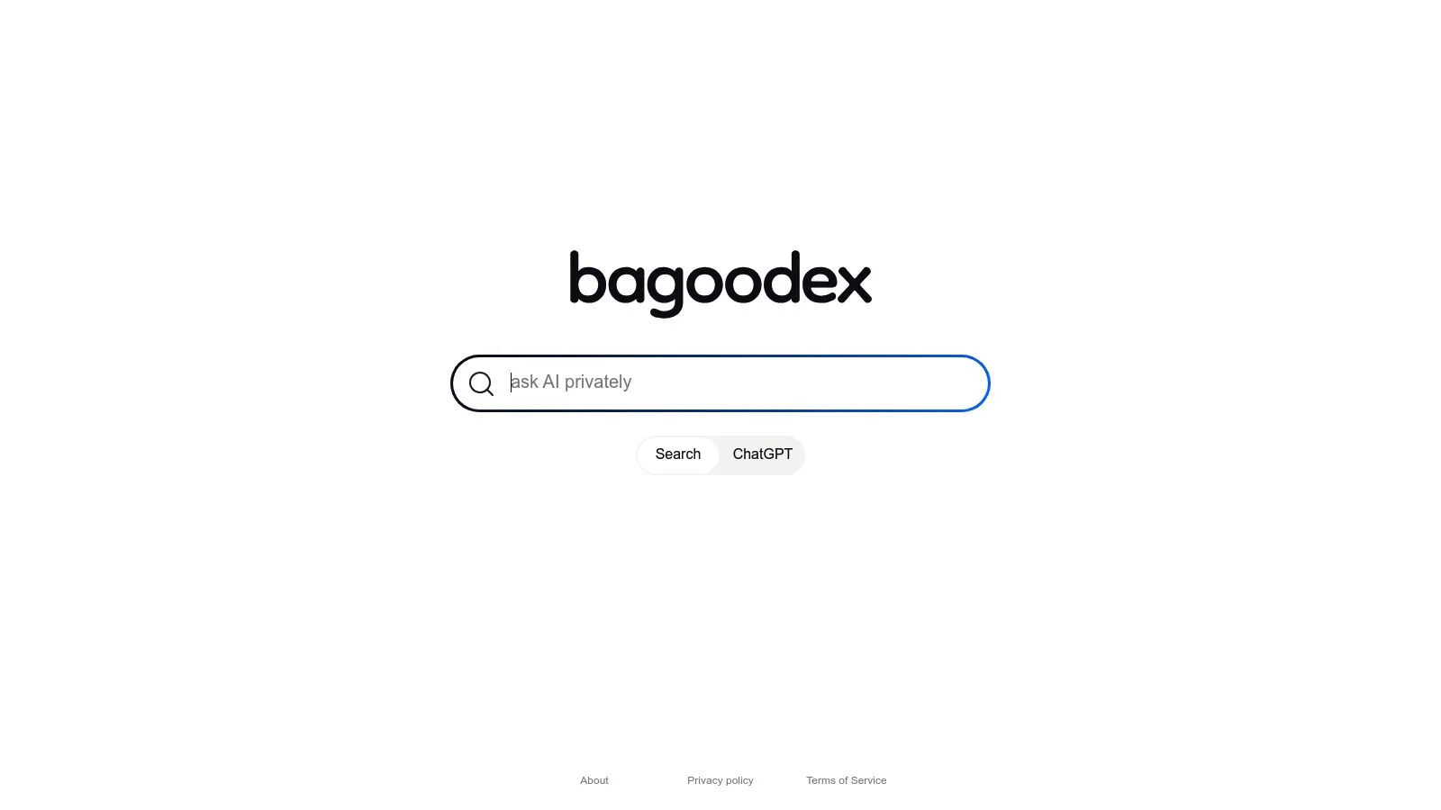 Featured image of Bagoodex AI website