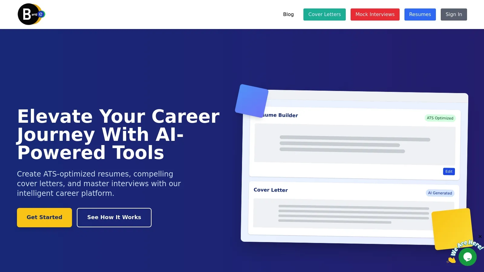 Featured image of Bange.io website