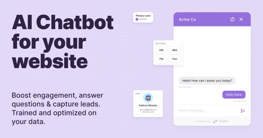 Featured image of Chatbit website