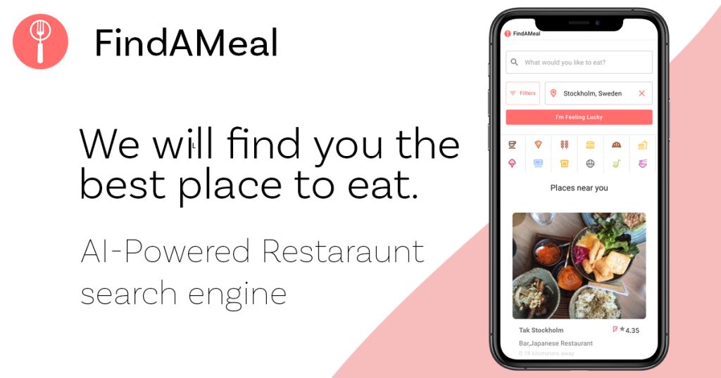 Featured image of FindAMeal website