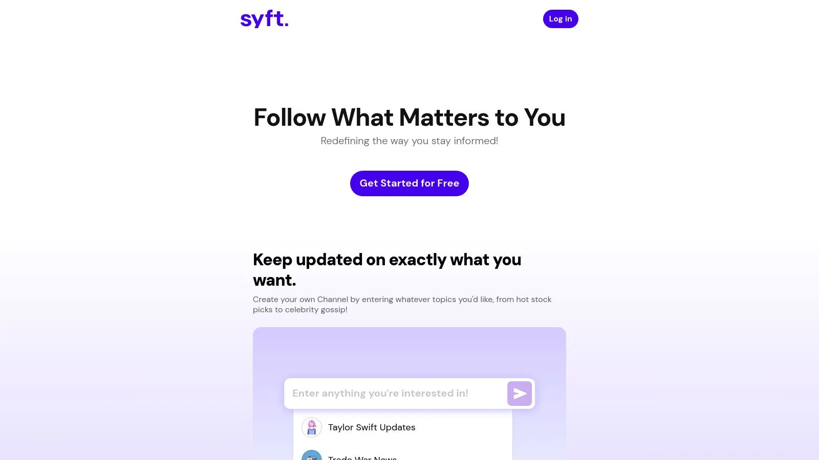 Featured image of Syft AI website