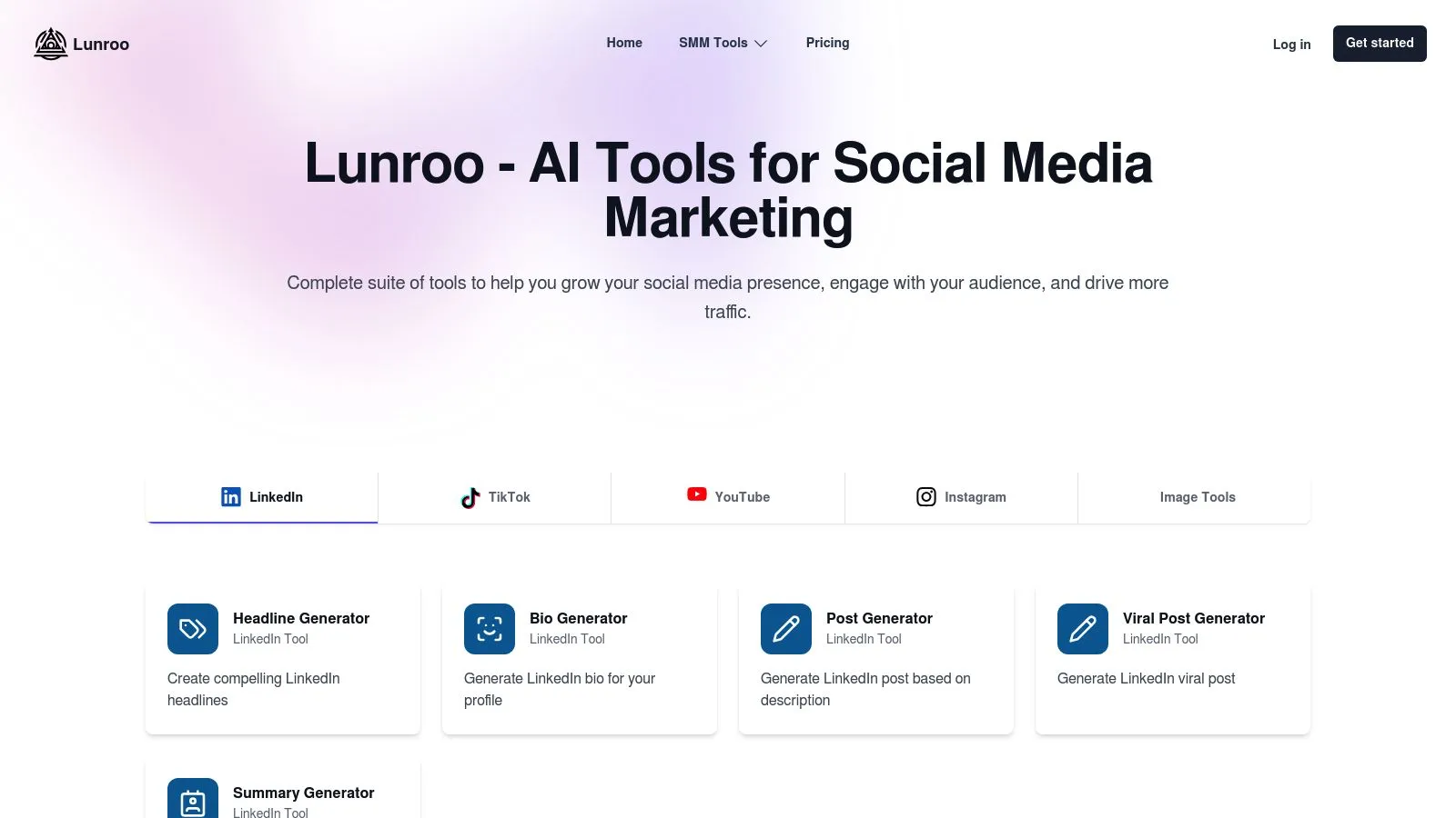 Featured image of Lunroo website