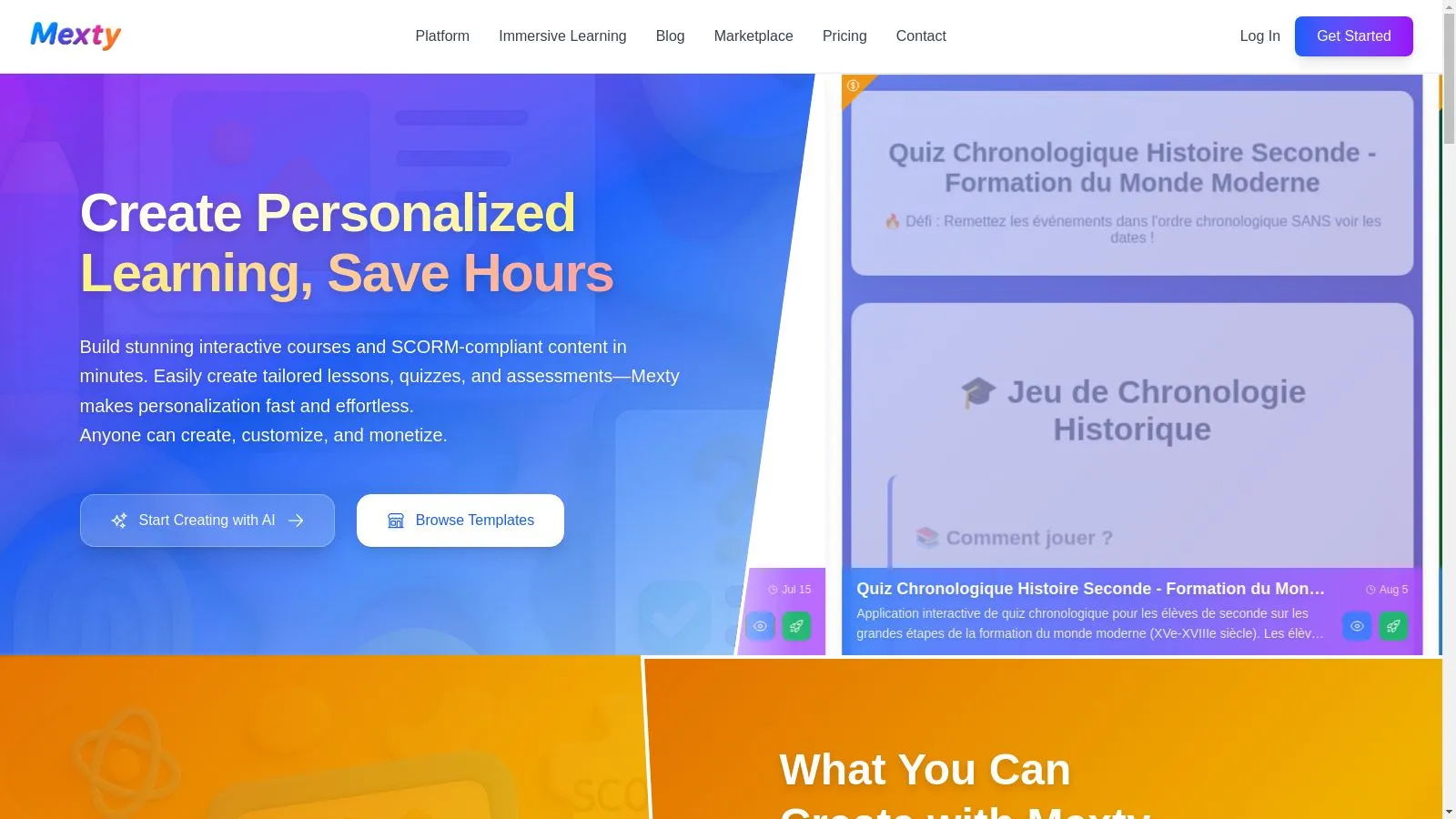 Featured image of MEXTY.AI website