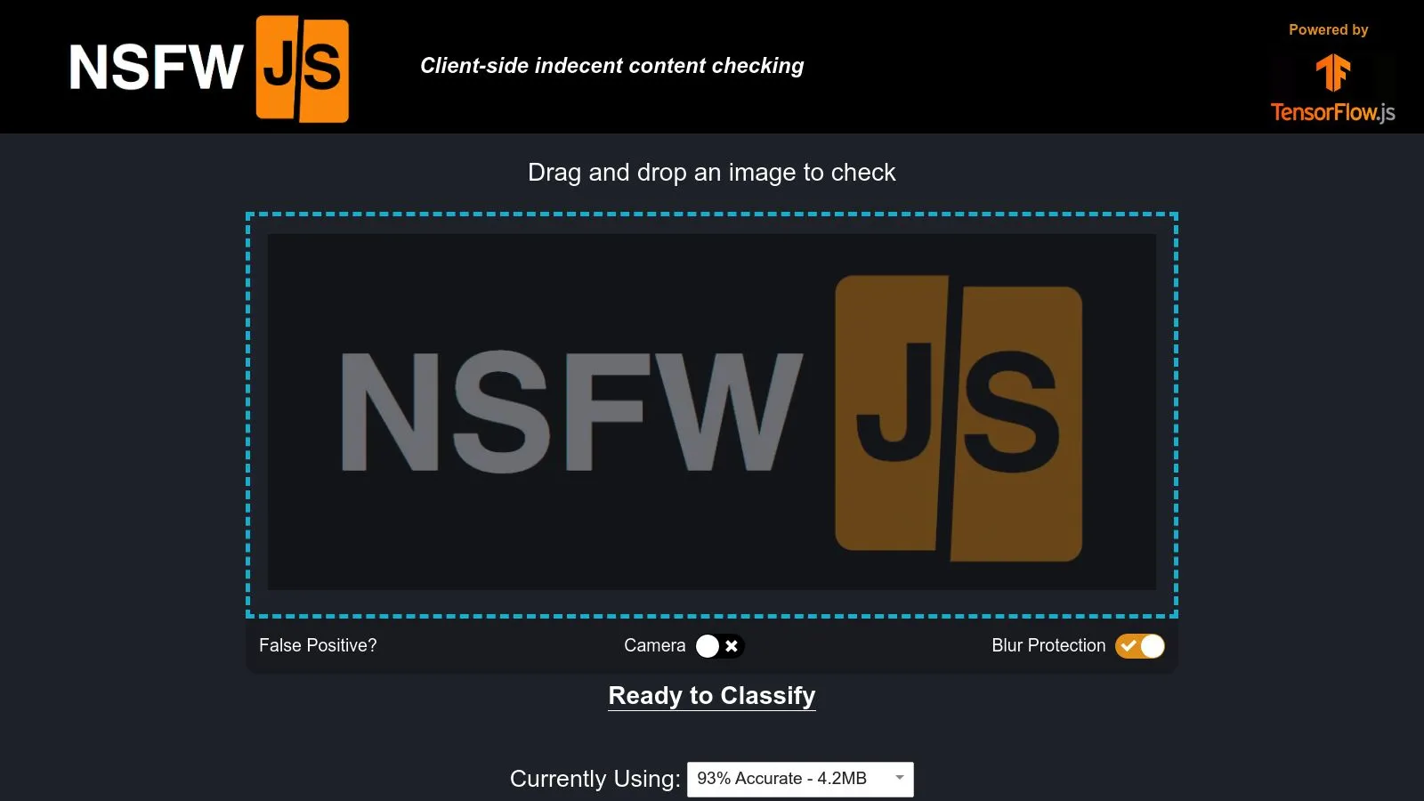 Featured image of NSFW JS website