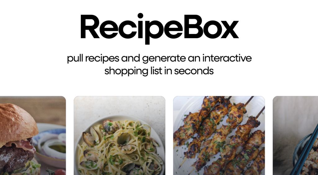 Featured image of RecipeBox website