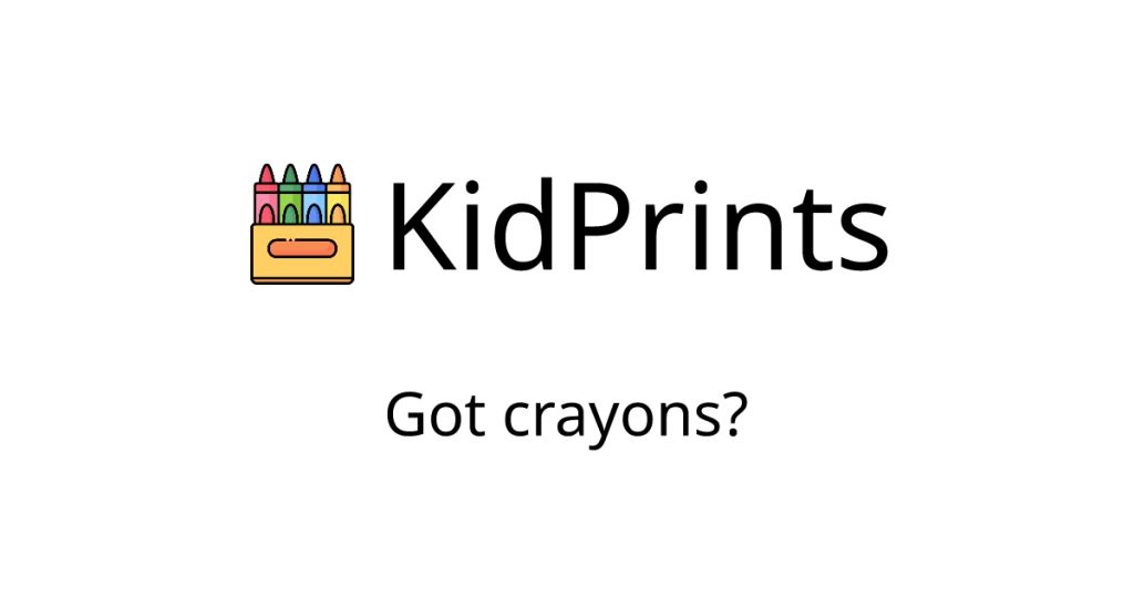 Featured image of KidPrints website